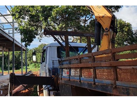 Caminhão Munck para Mudanças Industriais Santa Tereza do Tocantins - TO